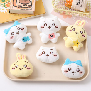 Cute Cartoon Plush Chiikawa Chiikawa Doll Xiaoba Usachi Japanese Style Cute Brooch Bag Accessories