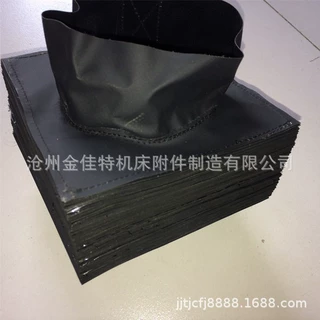 液压油缸防护罩丝杆伸缩保护套帆布缝制带拉链橡胶圆形气缸防尘套