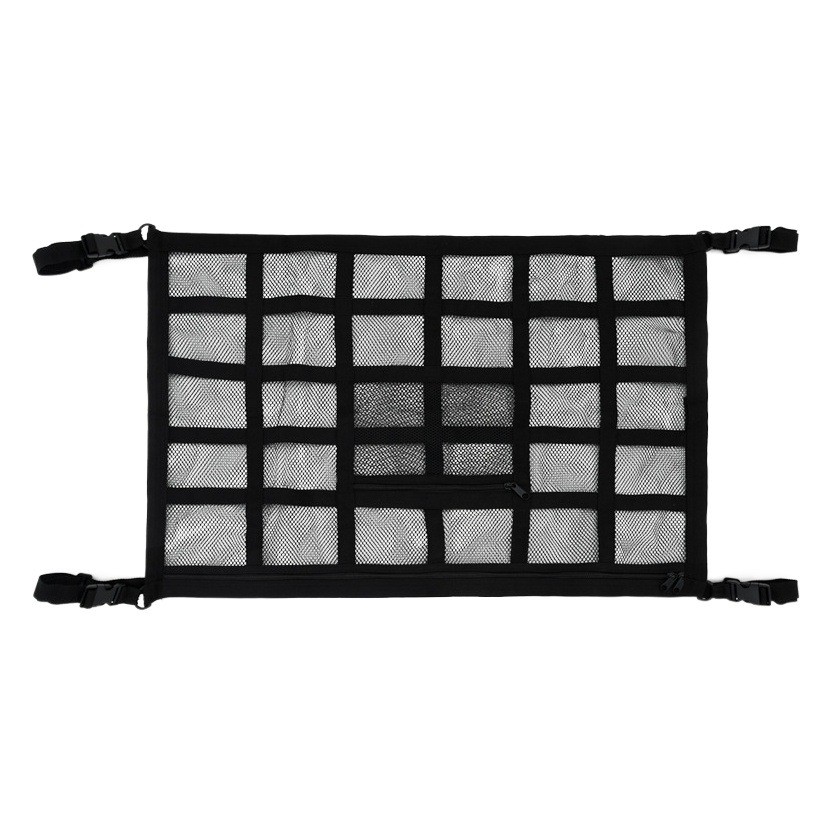 Suministro directo de fábrica nuevo producto multifunción cremallera bolsillo neto de almacenamiento de coche bolsa de almacenamiento de coche techo de coche bolsillo neto techo de coche