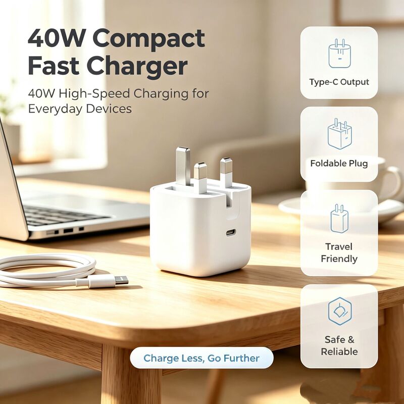 Cross-border UK-standard PD40W mobile phone charger suitable for Apple phone charging head iPhone17 charger Cross-border UK-standard PD40W mobile phone charger suitable for Apple phone charging head iPhone17 charger