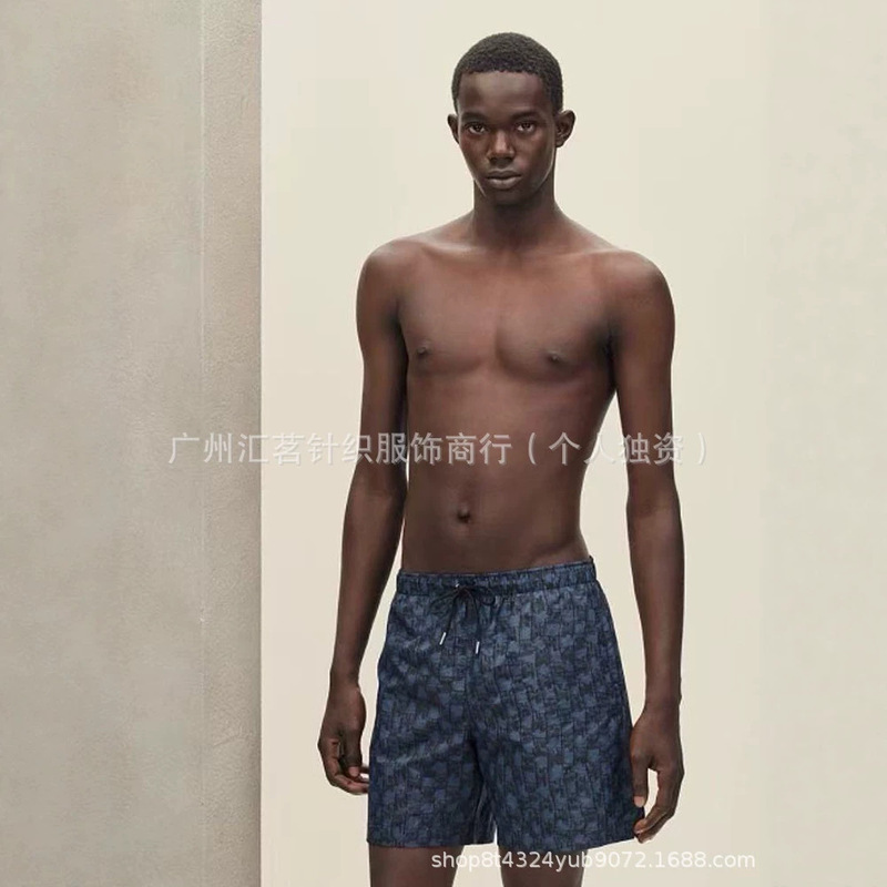 Cross-Border Authentic Version H Love Home Full-Print Puzzle Letter Beach Shorts Men's Quick-Dry Sports Pants Trendy Brand Beach Shorts Cross-Border Authentic Version H Love Home Full-Print Puzzle Letter Beach Shorts Men's Quick-Dry Sports Pants Trendy Brand Beach Shorts
