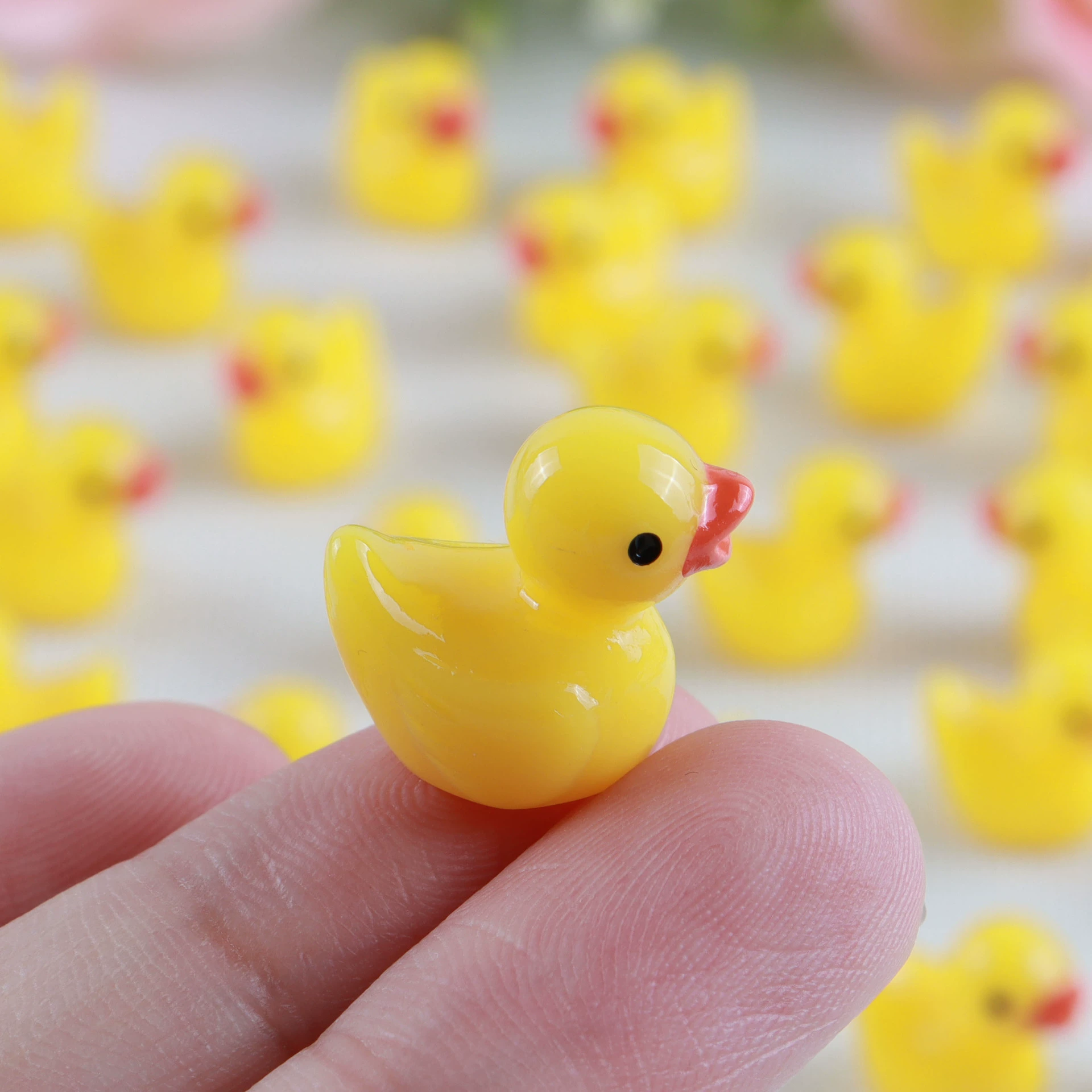 B.Duck, подвеска, милая заколка для волос, материал, утка, микропейзаж