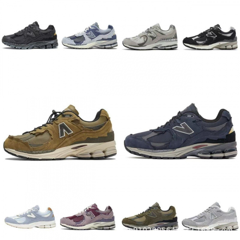 Putian Nb 2002R Retro Versatile Dad Shoes Non-Slip Wear-Resistant Breathable Men's and Women's Sports and Leisure Running Shoes Export