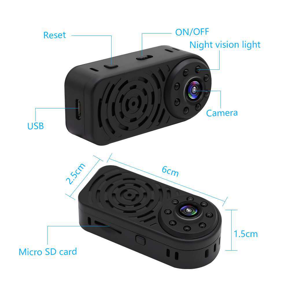 Cross-border surveillance camera monitor, home 4K night vision action camera, conference pen, recorder, dust-proof undefined