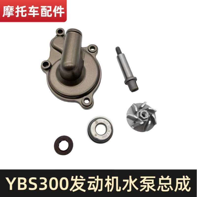 Suitable for Aj1 Hengjian Off-Road Motorcycle Loncin Ybs300 Water Pump Cover Water Seal Water Pump Shaft Impeller Mechanical Oil Seal