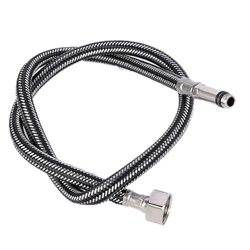 304 stainless steel inlet water pipe high-pressure pipe basin casserole faucet single inlet water pipe explosion-proof braided pointed soft tube