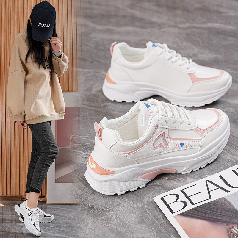 Women's Sports Shoes 2026 Spring New Style Super Popular and Beautiful Lightweight Soft-Soled Casual Running Shoes Yb20 Women's Sports Shoes 2026 Spring New Style Super Popular and Beautiful Lightweight Soft-Soled Casual Running Shoes Yb20