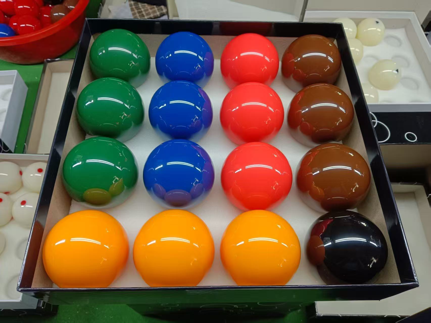 Eleven-Russian colored balls-customized message
