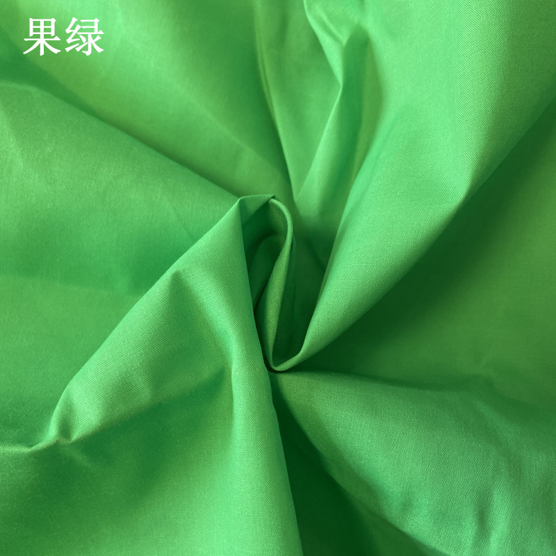 Tissu vert polyester de haute qualité 90 largeur
