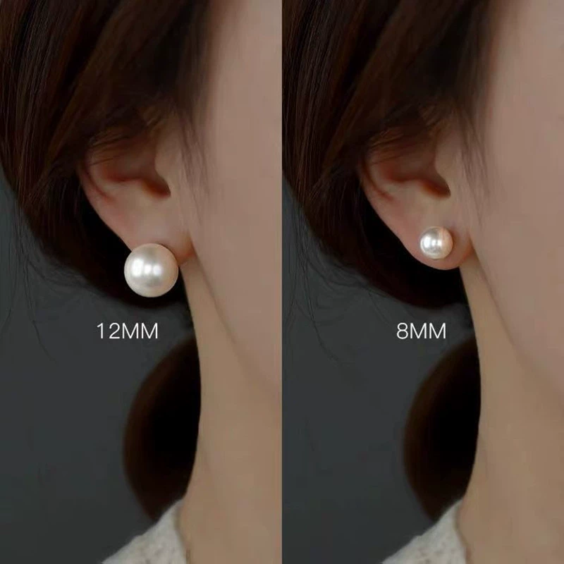 Серьги, сари серебряная игла из жемчуга, коллекция 2023 года, образец из серебра 925, инфлюенсер