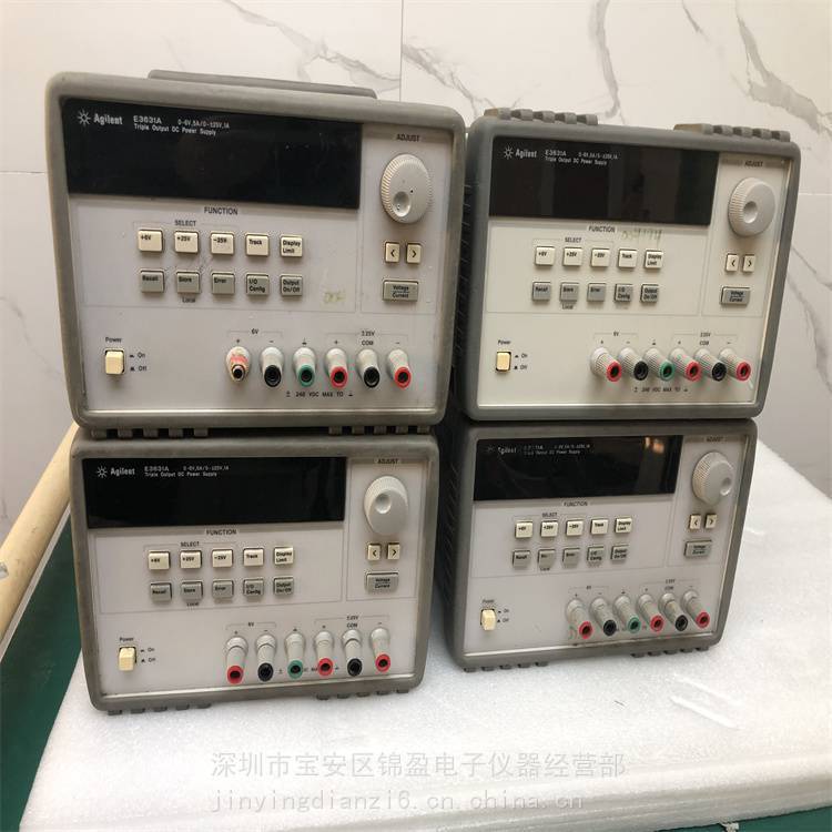 回收租售Agilent安捷伦E3631A直流电源 80W功率 三路输出
