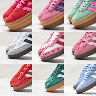 Putian Pure Original Samba Versatile Thick-Soled Campus Samba Men's and Women's Shoes Couple Berry Bear Sports Sneakers Dexun Shoes