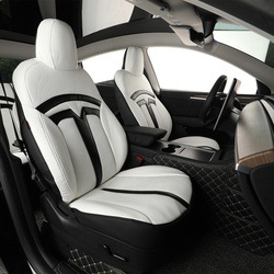 Cross-Border Applicable Tesla Model Y/3 All-Inclusive Seat Cushion, Universal Car Seat Cover for All Seasons, Special Car-Specific Seat Cover