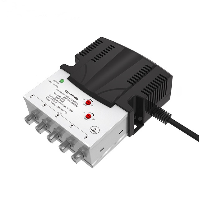 CATV Ampligier VHF47-230/UHF470-694 5G滤波电视信号放大器