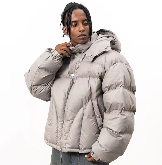 Piumino di ispirazione gotica – Cappotto unisex retrò da strada, caldo giubbotto invernale imbottito in cotone per uomo e donna_voghion.com