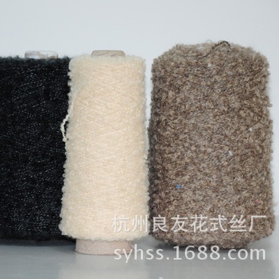 供应花式纱线针织用包缠纱    重质量    重交期