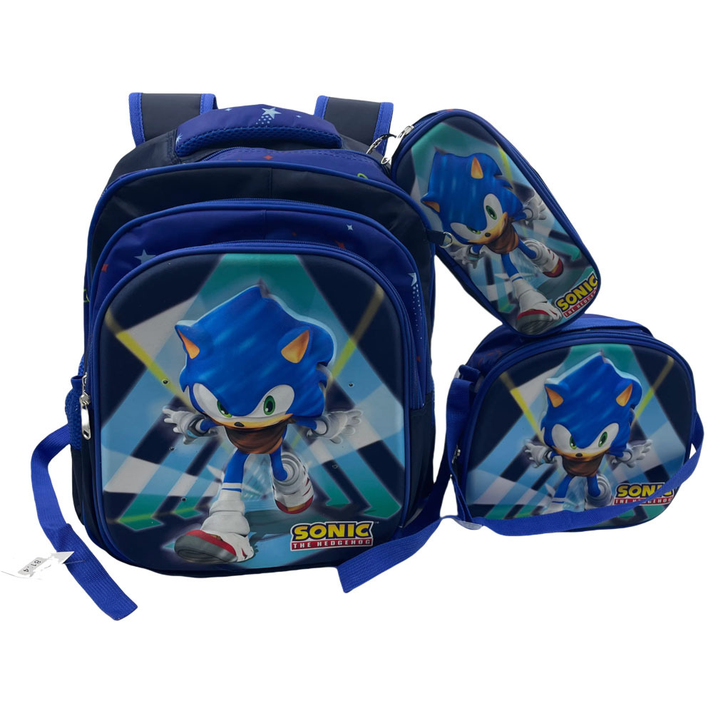 Export Trolley Mochila mochila con luz en la parte posterior para estudiantes de primaria de grado 1-6 nueva mochila de nailon de gran capacidad para subir escaleras