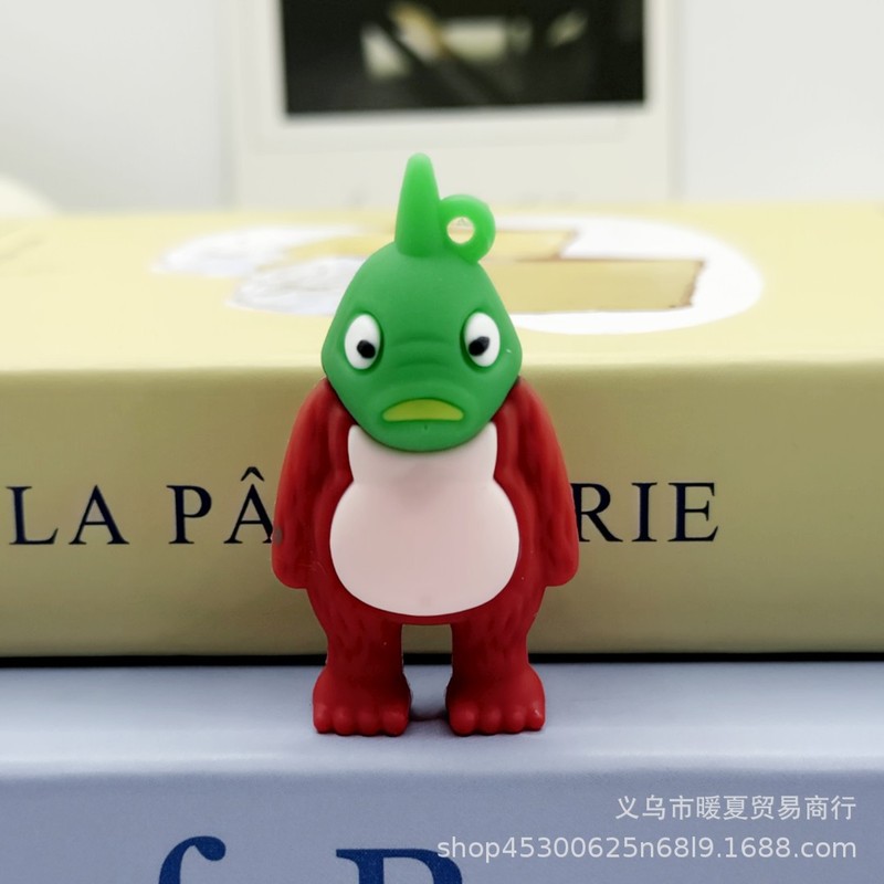 国境を越えた人気の三海経シリーズのソフトプラスチックキーホルダー、バッグ、衣類ペンダント、ブラインドボックス人形、卸売パロディーキャラクター|undefined