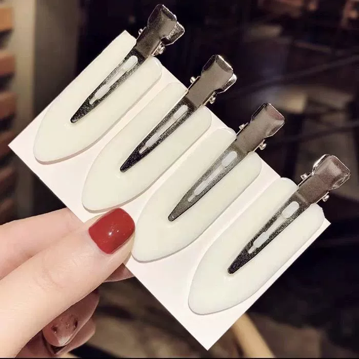 Зажимы для волос Hairgrip, разноцветные покрытые металлом аксессуары для волос, assorted поштучно