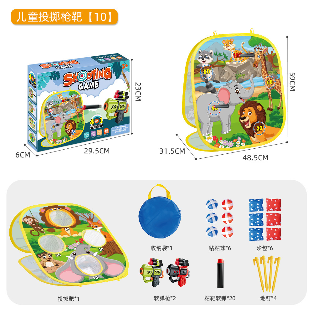 Transfronterizos 3 en 1 juguetes de arroyo para niños interacción entre padres e hijos bolsa de arena interior y exterior juego de bola de arroyo al por mayor