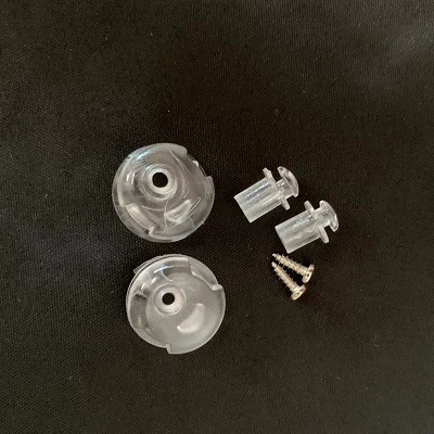 Suitable for K3/K4 K1 Dəbilqə (Kaska) aksesuarları - pista-nail-buckle-pair