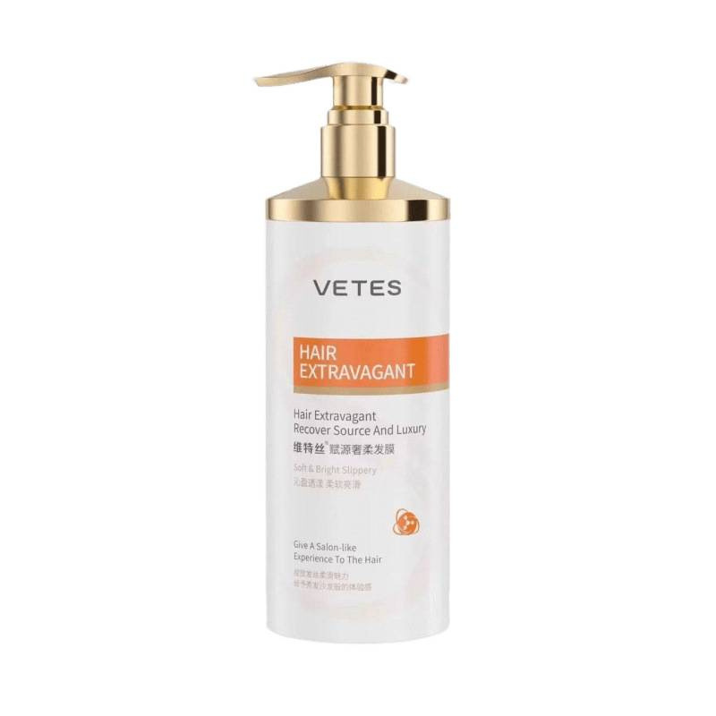 Máscara para el cabello de seda de Viter, reparación de secedad y secedad, hidratación, suavizado, hidroterapia sin vapor, nutrición polipeptídica, queratina correctiva, acondicionador para el cabello femenino