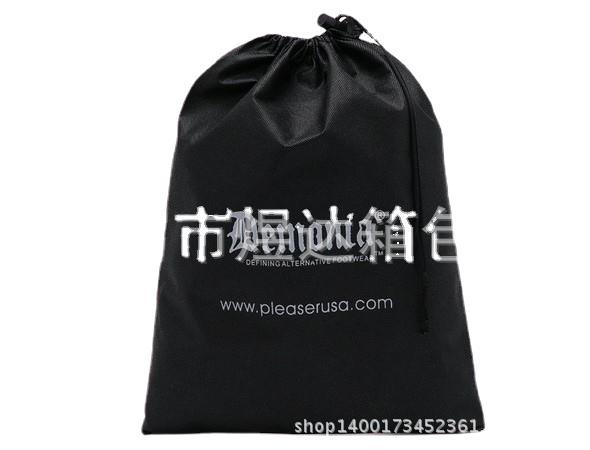 厂家供应销售时尚欧美外贸无纺布包 可印字水刺无纺布袋 抽绳袋