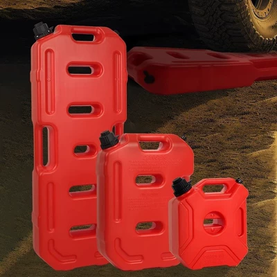 Multifunctional explosion-proof vehicle-mounted oil tank 5/10/20/30 liters, thickened spare fuel tank for cars and motorcycles, explosion-proof and anti-static