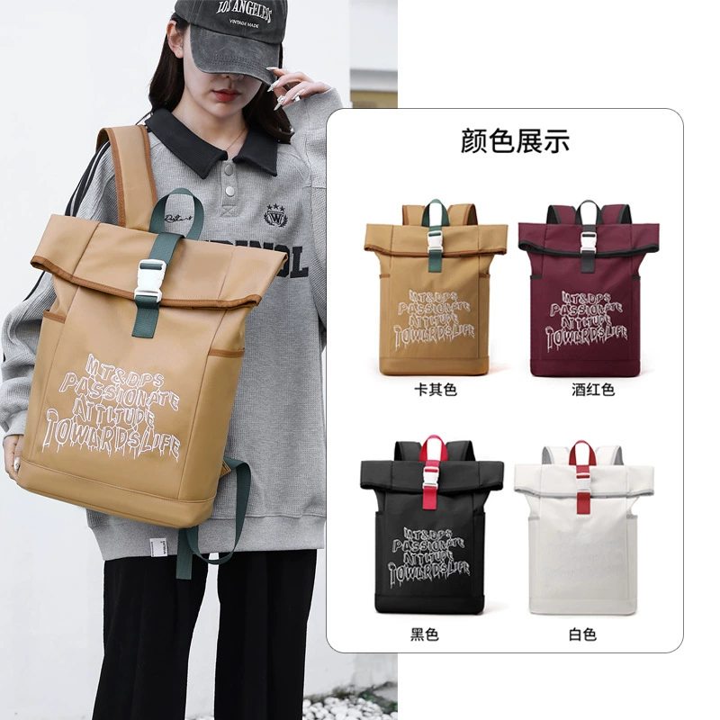 Capacious backpack for leisure for beloved, American style