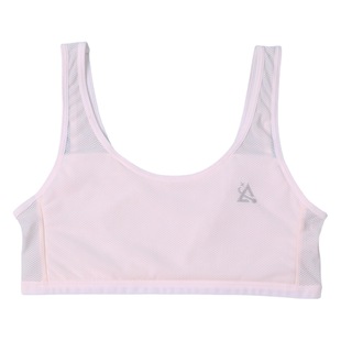 Omefen 8-15 Years Old Spring and Summer New Mesh Breathable Vest Girls' Underwear 1801 Development Girls' Bra