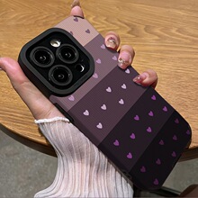 Y 39792 Gradient Love Phone Case ���䰮��ȫ���ֻ��ǿ羳
