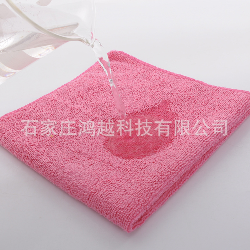 Ultrafine Fiber Towel Dış Ticaret Çapraz Sınır Araba Yıkama Havlusu 250gsm 30*40cm Mutfak Ev Kullanımı Havlusu Örgü Polyester