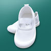 kindergarten White shoes indoor Four seasons children baby canvas shoe Children Cloth shoes spring and autumn soft sole shoes