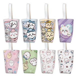 Chiikawa Peripheral Canvas Portable Bucket Bag Water Cup Milk Tea Tote Bag Chiikawa Usagi Flying Squirrel