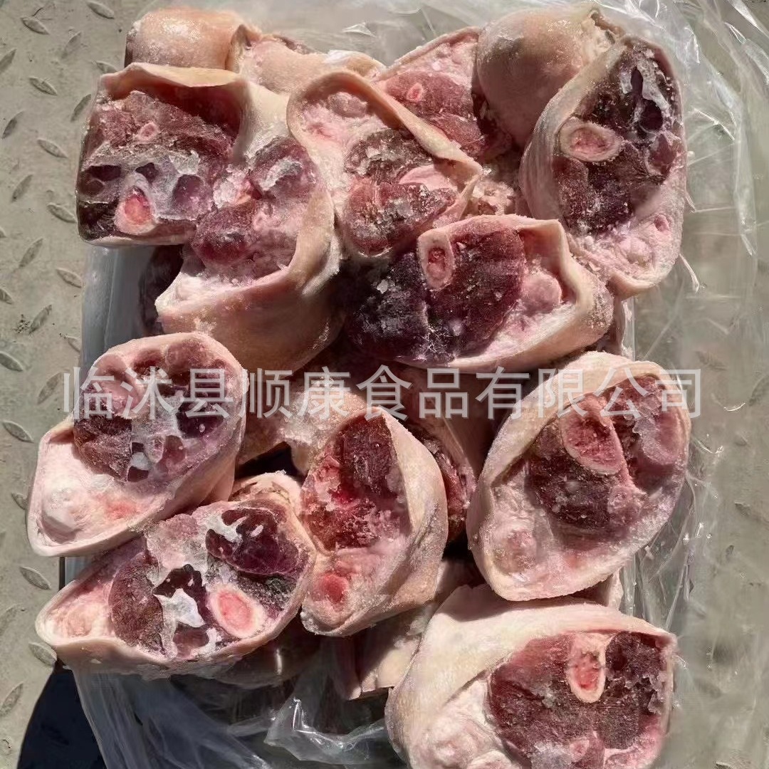 肥猪脚圈猪蹄圈猪肘圈猪蹄块猪脚粒餐饮食材批发临沭县顺康食品
