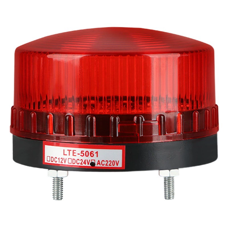LTE-5061J небольшой звуковой и световой сигнализации стробоскопический индикатор сирены лампа мигает