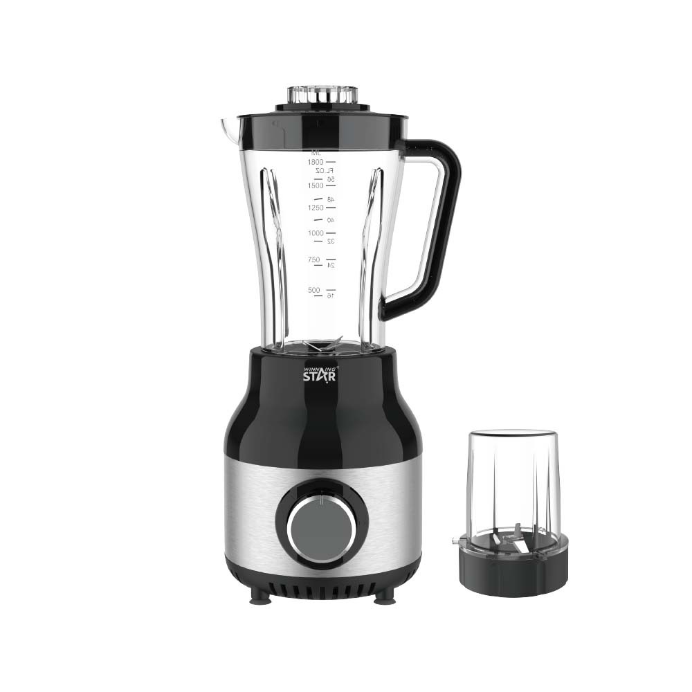 Winningstar cross-border 1.8L de cuatro cuchillos de acero inoxidable exprimidor de jugo de café multifuncional dos en uno exprimidor