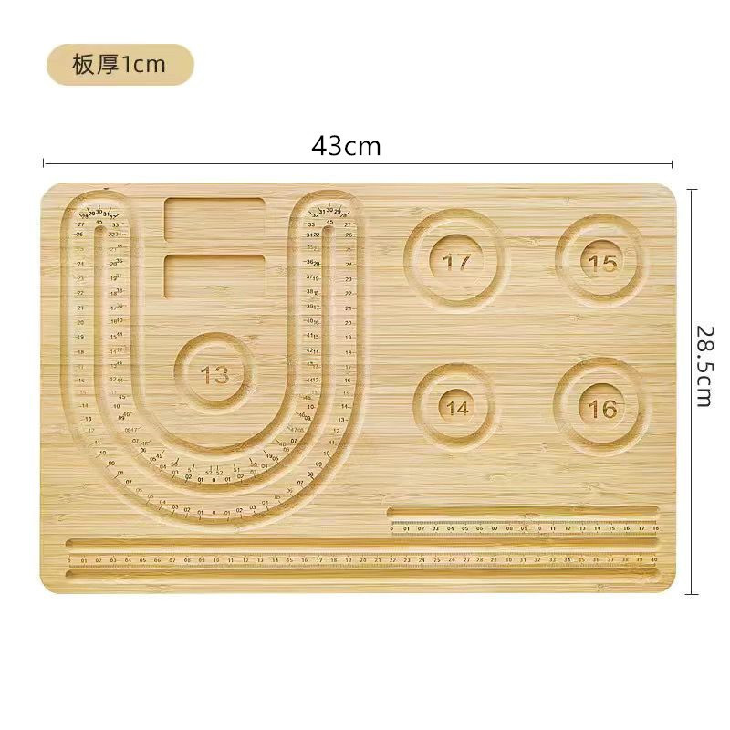 Placa de exhibición de pulsera de joyería de madera Placa de pulsera de madera maciza Placa de pulsera Almacenamiento de joyería Placa de diseño de accesorios de tiro