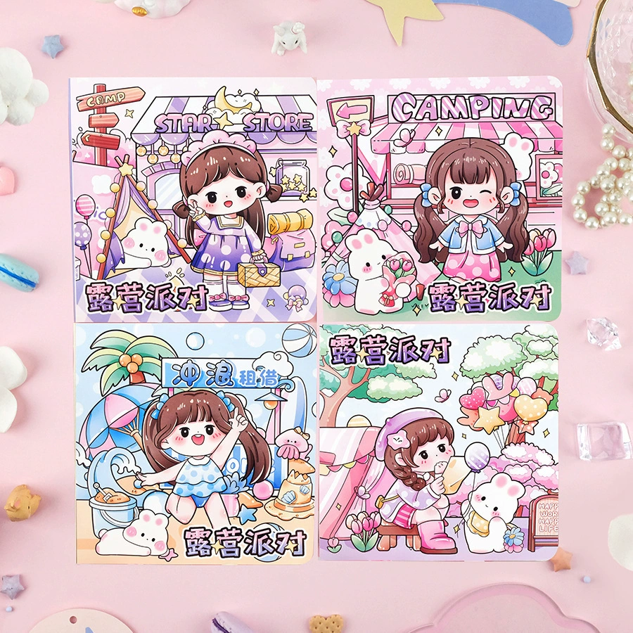 Cute cartoon high quality book for students