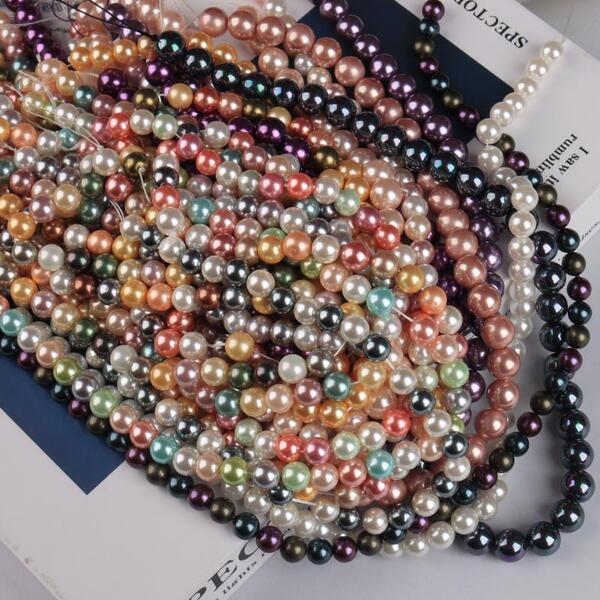 round beads pearl