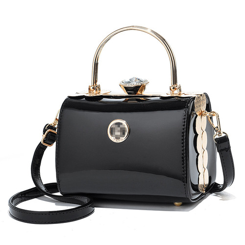 [Xiaoyu Bags] Wholesale  New Fashionable Bright Leather Handbags Women's Bags Shoulder Crossbody Bags