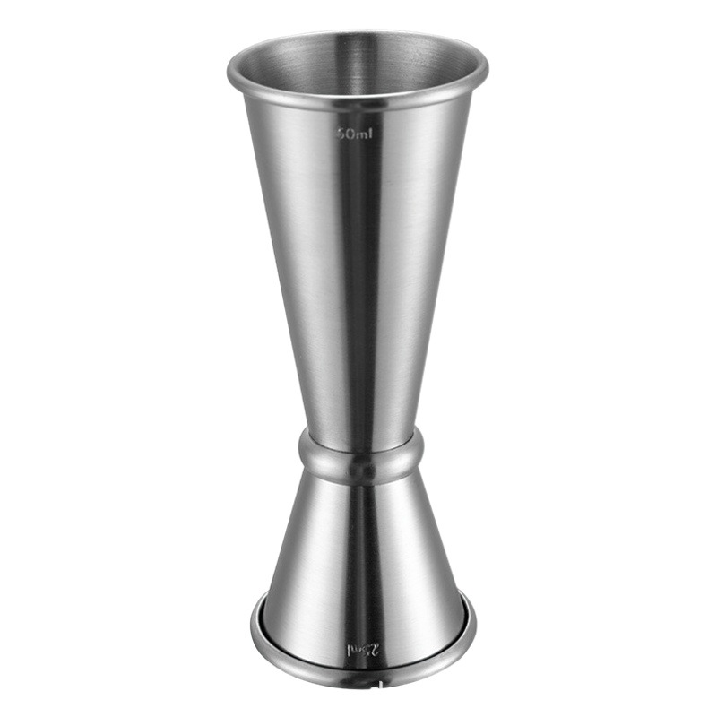 Stainless Steel Measuring Cup with Scale, Cocktail Mixing Cup, Double-Headed Measuring Device, Ounce Cup, Cocktail Mixing Tool Set, Custom-Made