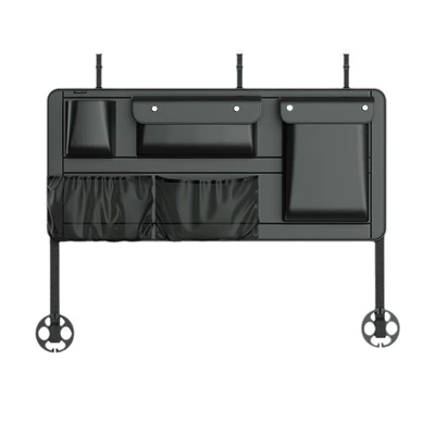 Car Storage Bag, Car Organizer Box, Trunk Storage Bag, Multifunctional Car Storage Bag, Car Interior Supplies (Car storage bag/box) - black