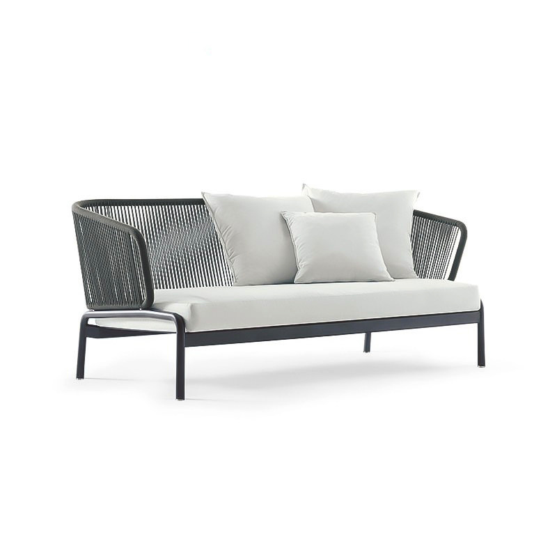 Patio al aire libre sofá Villa al aire libre jardín ratán muebles de hotel Ocio al aire libre sol habitación ratán sofá combinación