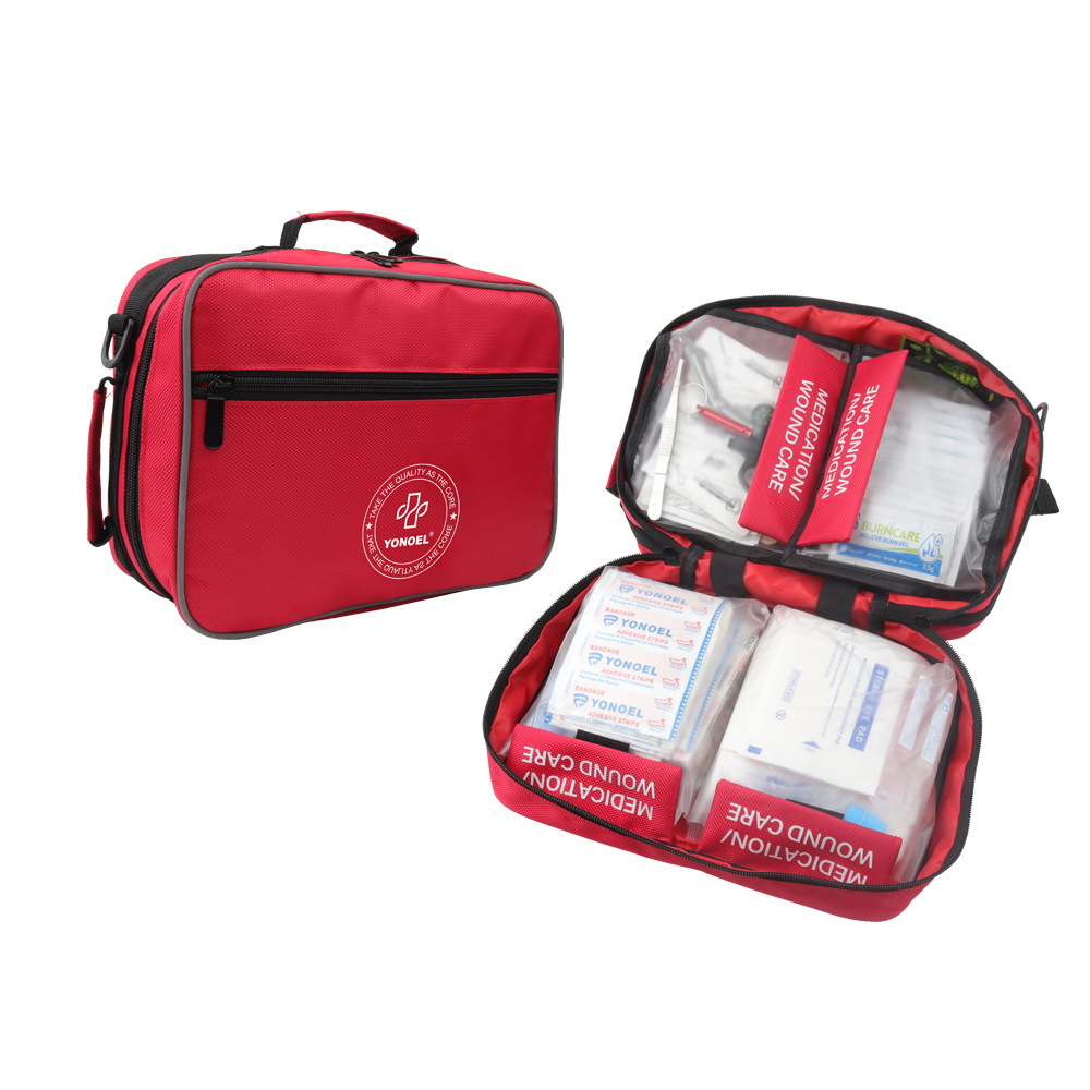 New Portable Waterproof Scratch-Proof First Aid Kit Emergency Medical Kit Outdoor Travel Home Medical Storage Bag First Aid