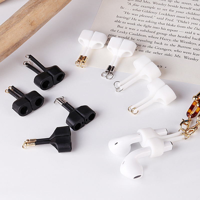 Wireless Bluetooth Headset Silicone Magnetic Protective Cover Anti-lost Sleeve Accessories Apple Headset airpods Anti-lost Rope Wireless Bluetooth Headset Silicone Magnetic Protective Cover Anti-lost Sleeve Accessories Apple Headset airpods Anti-lost Rope