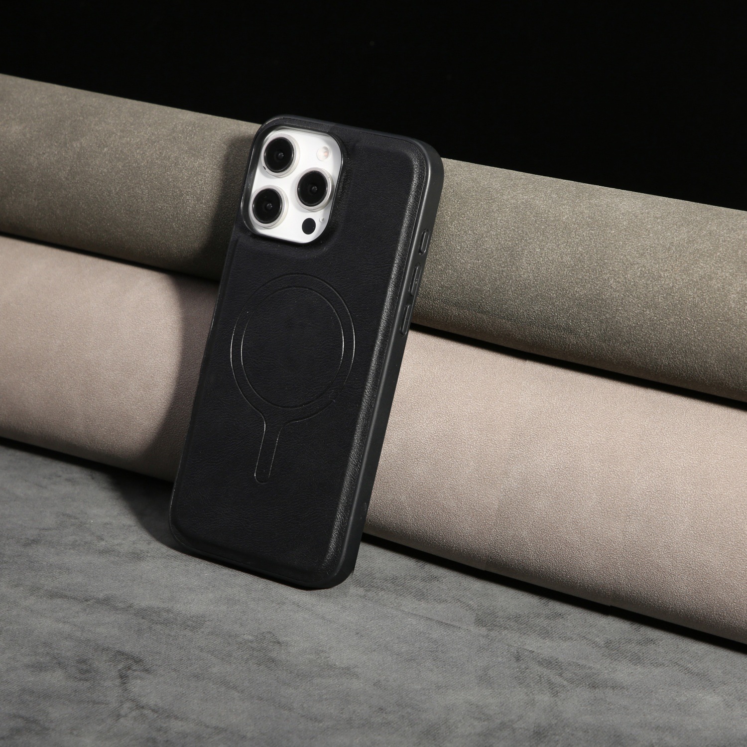 Funda magnética con anillo para iPhone 17 Pro Max, compatible con carga inalámbrica, protección anticaídas para la serie Apple 17