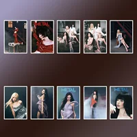 Aespa 4th Anniversary Magazine Серия самоклееных плакатов настенные наклейки декоративные картины периферические коллекции