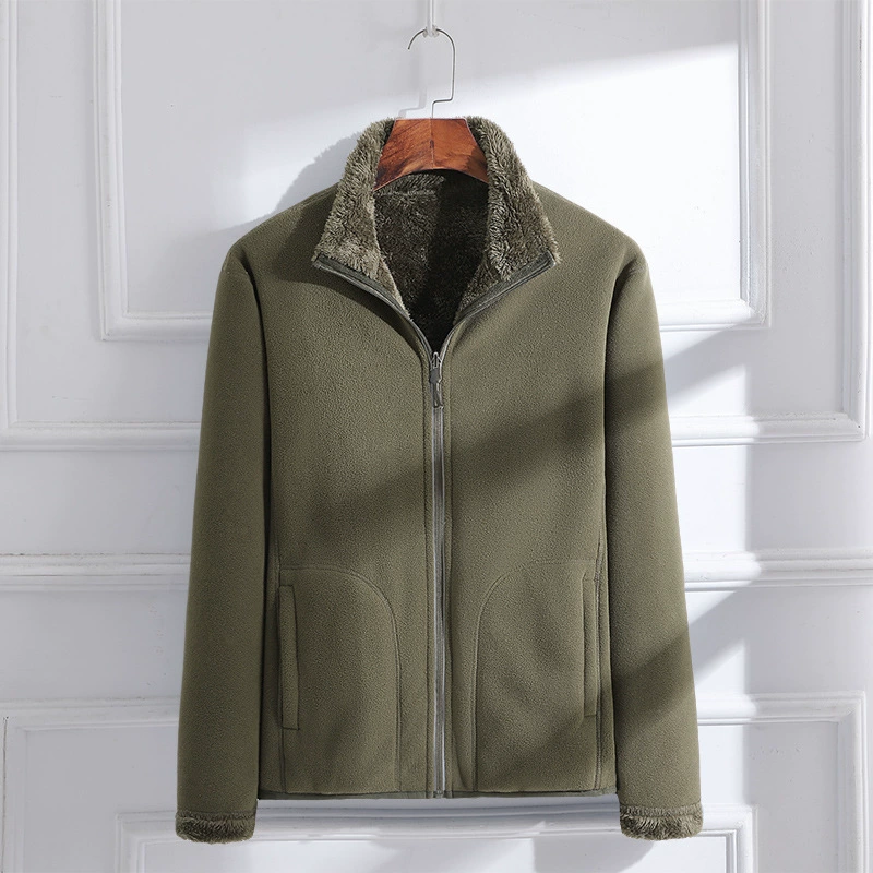 Модный взрывной двухсторонний флис для мужчин и женщин