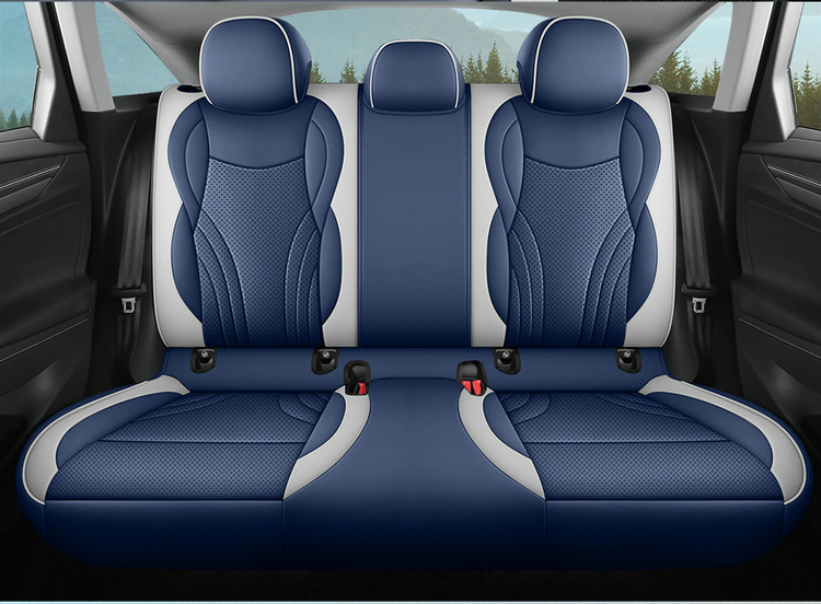 New Volkswagen id7 special car seat cover four seasons universal all-inclusive cushion leather breathable perforated ID7 seat cover